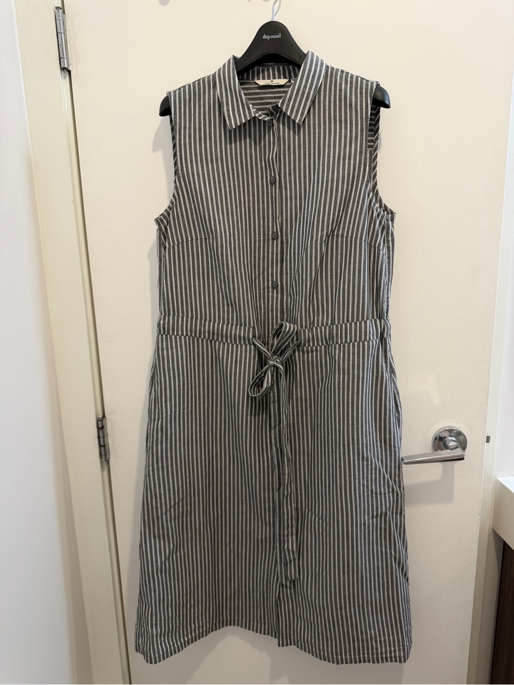 Tom Tailor Striped Cotton Dress with pockets